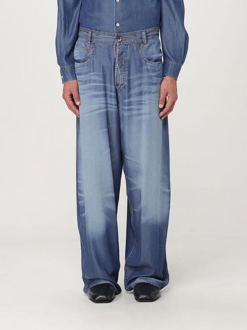 Pants MAGLIANO Men color Denim
