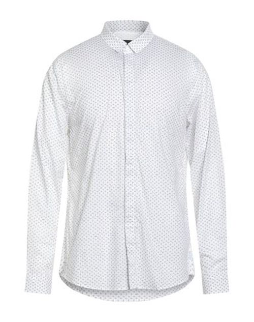Man Shirt White Size XS Cotton, Elastane