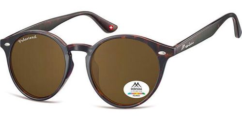 Montana Eyewear MP20 Polarized MP20B Women's Sunglasses Tortoiseshell Size 51