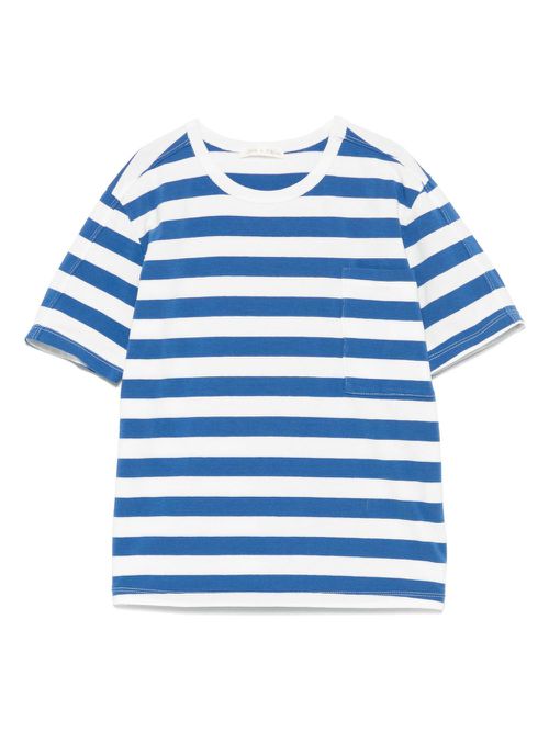 Zhoe & Tobiah striped T-shirt - White