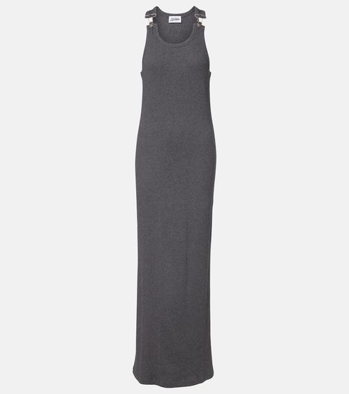 Cotton jersey maxi dress