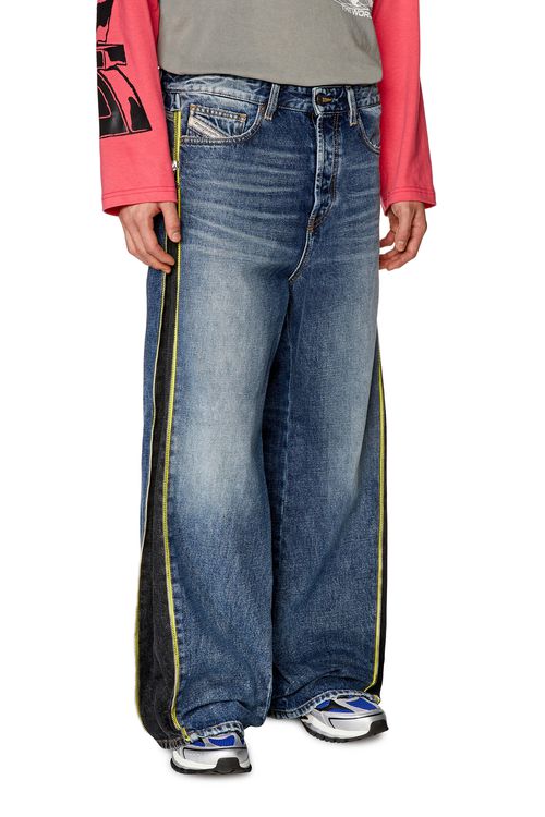 Straight Jeans - D-Rise - Jeans - Man - Blue