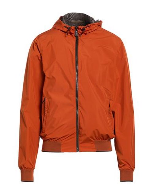 Man Jacket Orange Size 38 Polyester