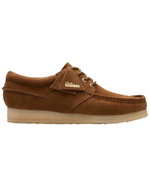 Wallabee Boat Suede Moccasin