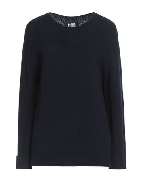Woman Sweater Midnight blue Size 6 Wool, Viscose, Polyamide, Cashmere
