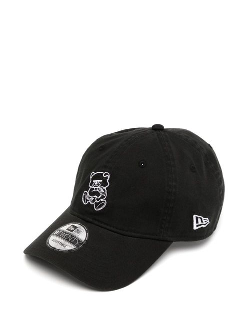 Embroidered cap - Black