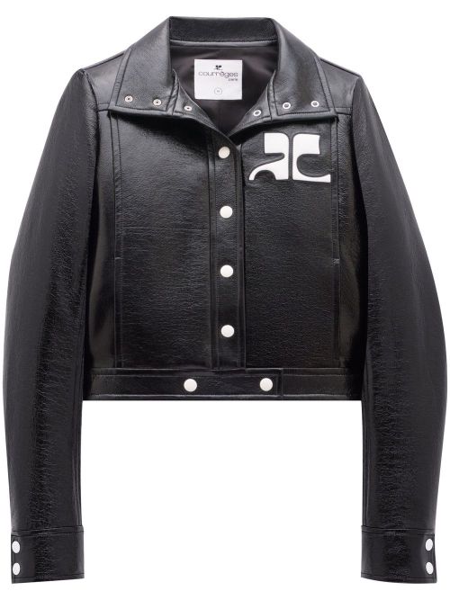 Courrèges Faux Leather Jacket for Women - Fall/Winter 2025