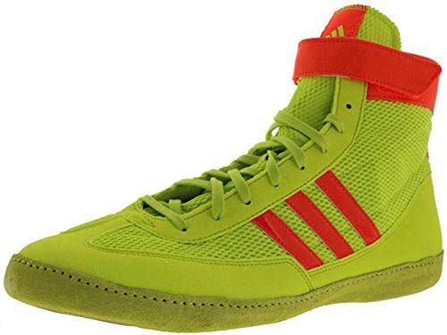 Adidas Combat Speed 4 Youth Wrestling Shoes Solar Yellow/Solar Red