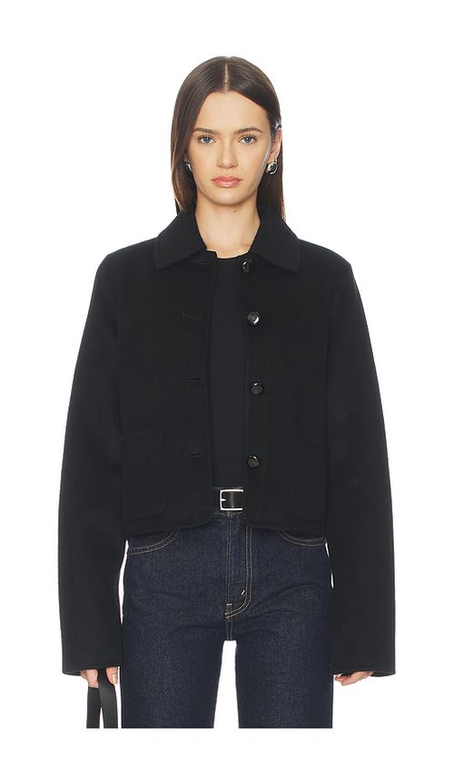 Favorite Daughter The Annabel Wool Jacket in Black. M. Also in S