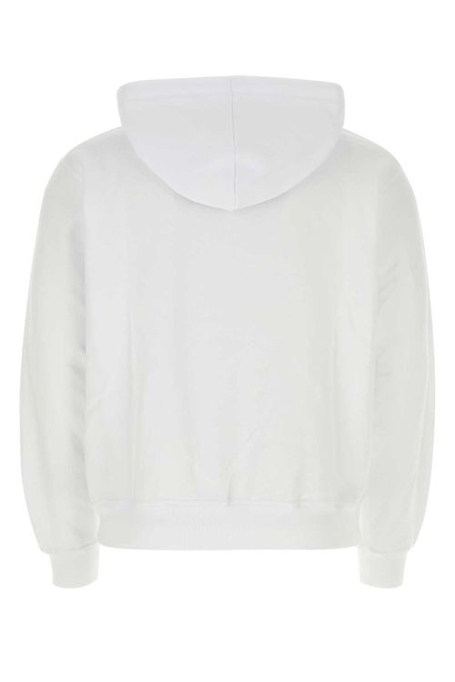 White Cotton Sweatshirt