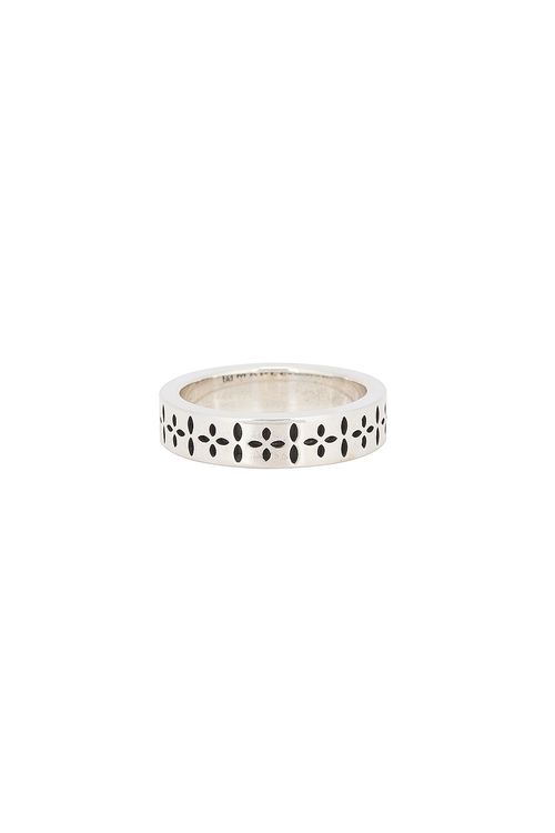 MAPLE Bandana Ring in Silver 925 - Metallic Silver.  8 also in