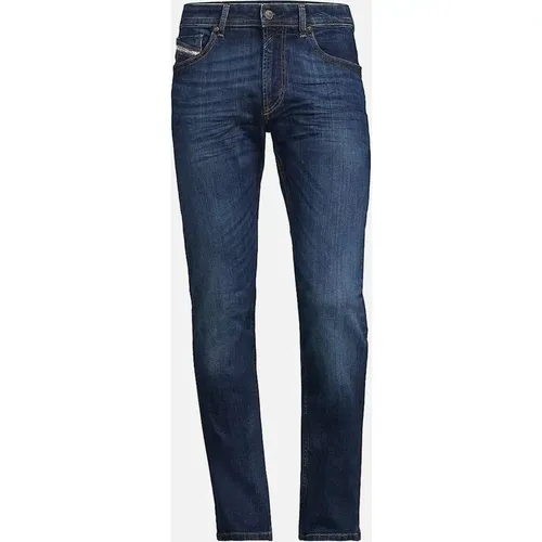 Men's Diesel Thommer-R Dark Blue Slim Jeans - Navy - Size: 29/32