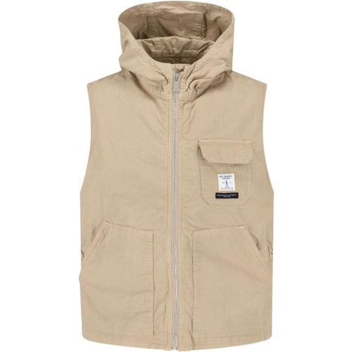 X Engineered Garments zip-up hooded gilet