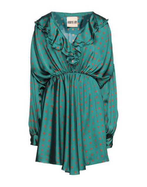 Woman Mini dress Deep jade