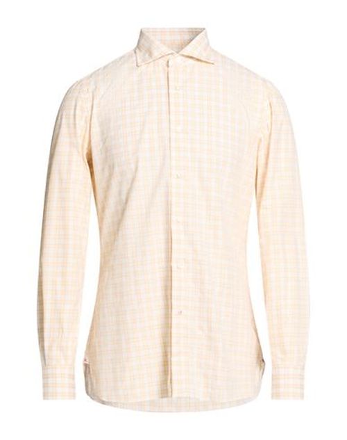 Man Shirt Apricot Size 15 ½ Cotton