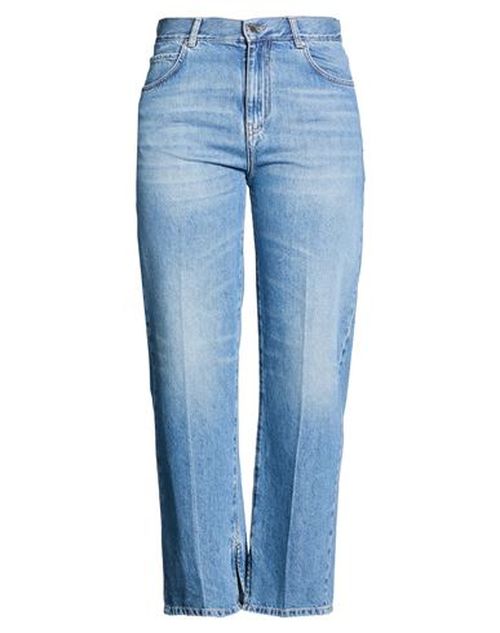 Woman Jeans Blue Size 27 Cotton, Lyocell