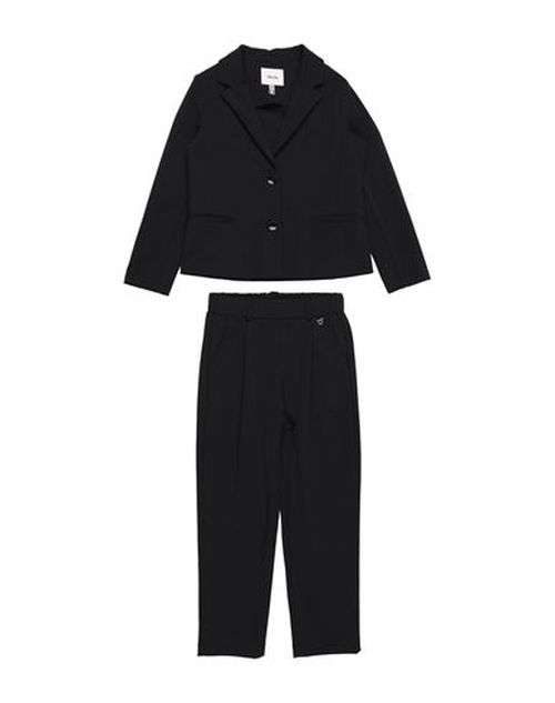 Kid Girl Suit Black Size 10 Cotton, Polyamide, Elastane