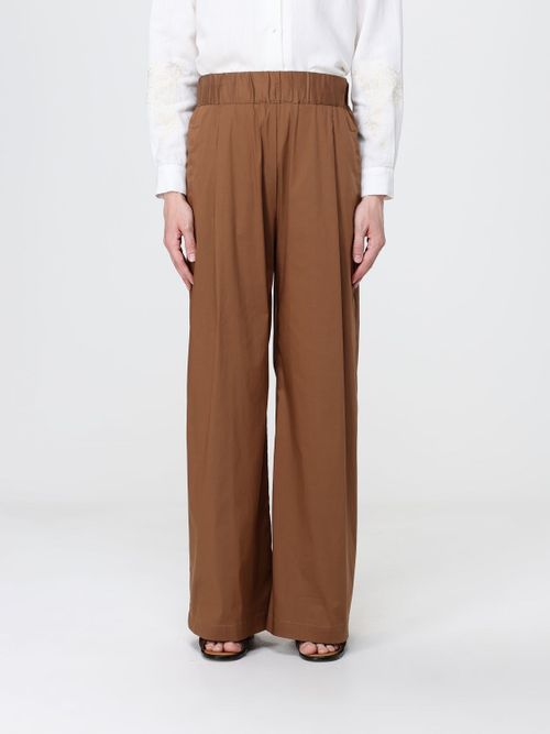 Pants Woman color Beige