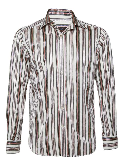 Striped shirt - White