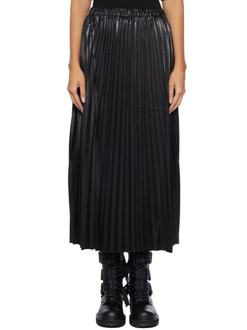 Pleated Straight Hem Trousers