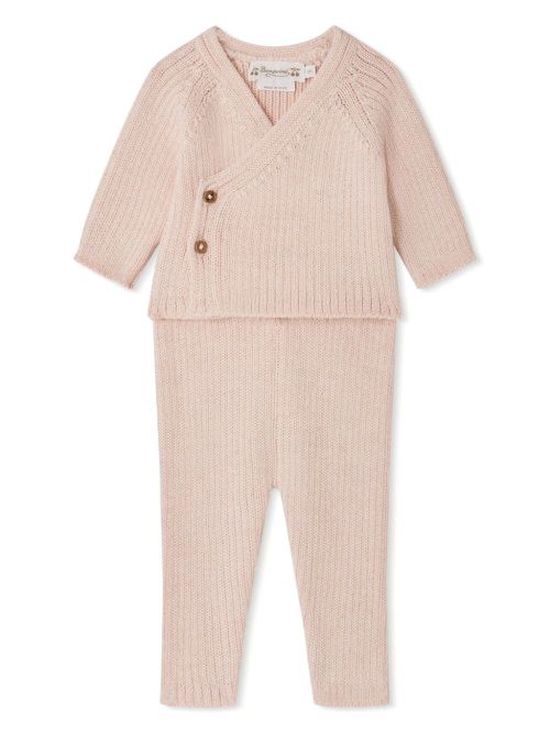 Theva knitted tracksuit set - Pink
