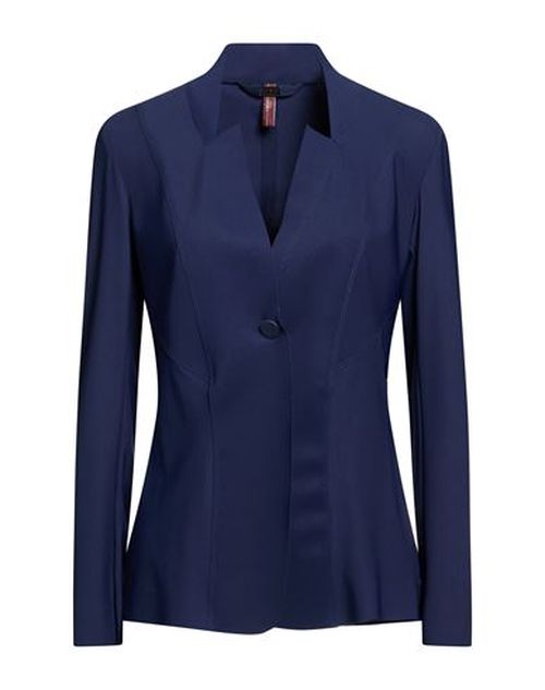Woman Jacket Navy Size 10 Polyamide, Elastane