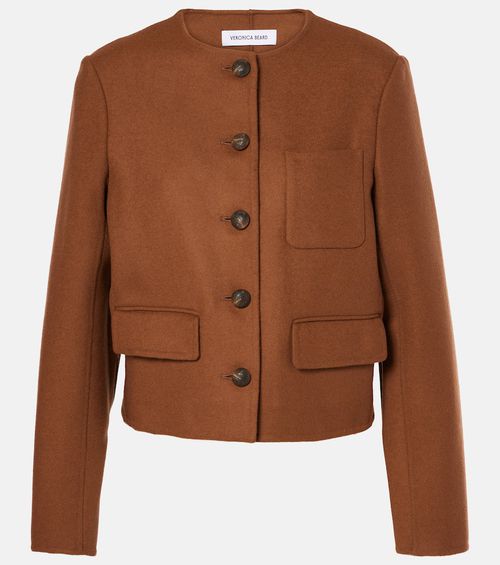 Lyssa wool-blend jacket