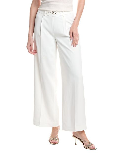 Wide Leg Pleated Trouser