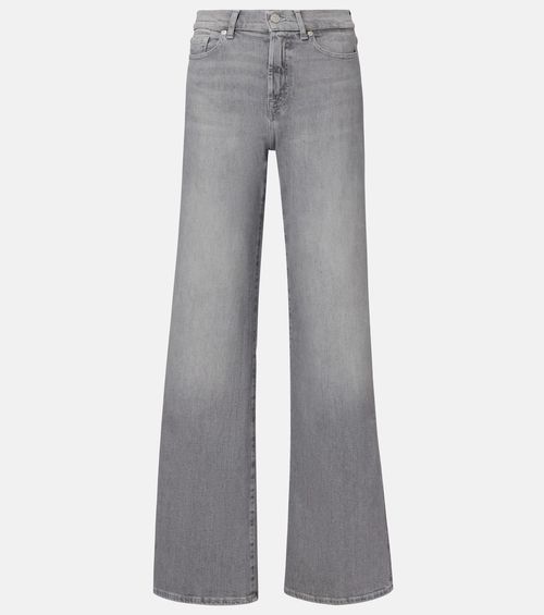Lotta high-rise wide-leg jeans