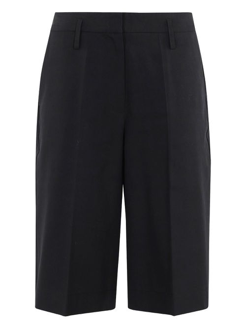 HERSKIND pressed-crease bermudas - Black