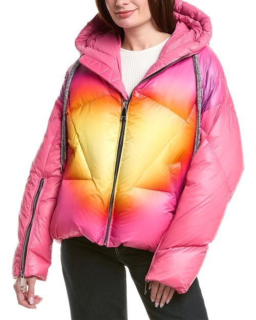 Khris Iconic Heart Puffer Jacket