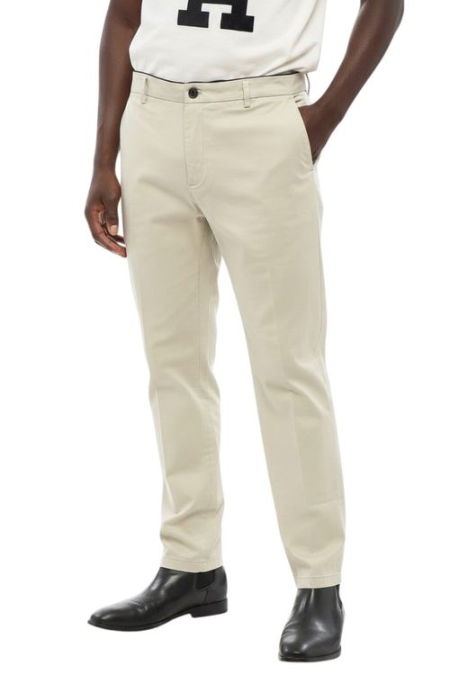 Off White Slim Trousers