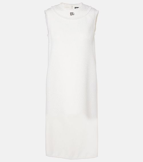 DG wool-blend tweed shift dress
