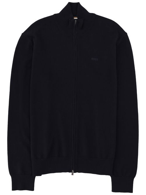 Cardigan con logo