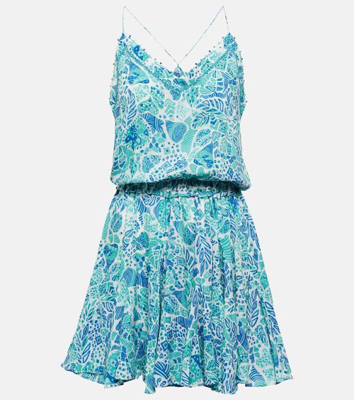 Laurie printed minidress