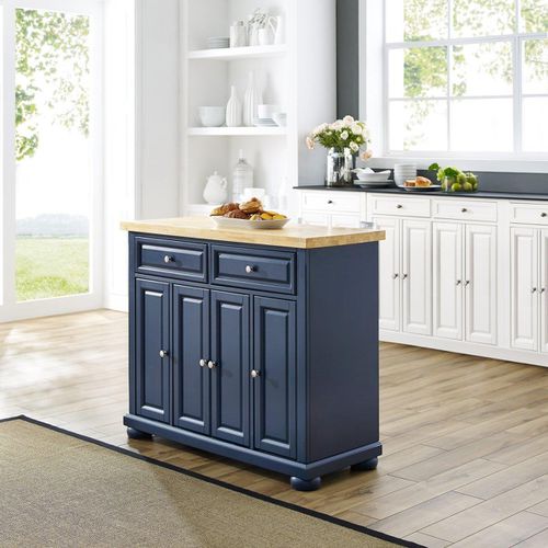 KF30031ANV Madison Kitchen Island - Navy
