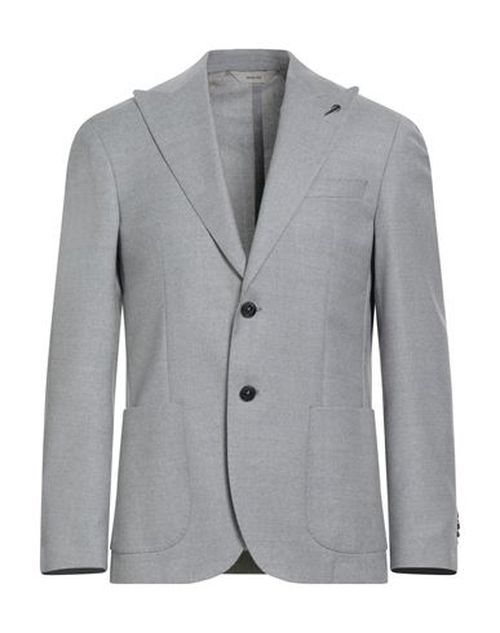 Man Blazer Light grey Size 40 Virgin Wool, Elastane