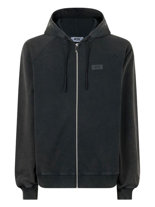 GCDS cotton hoodie - Grey