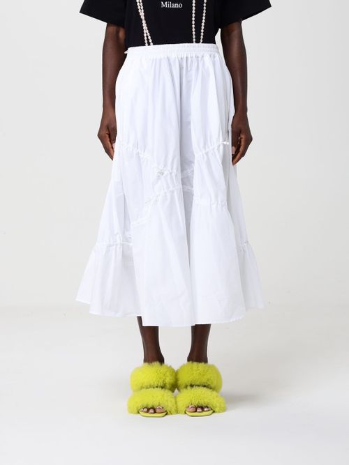 Skirt Woman color White