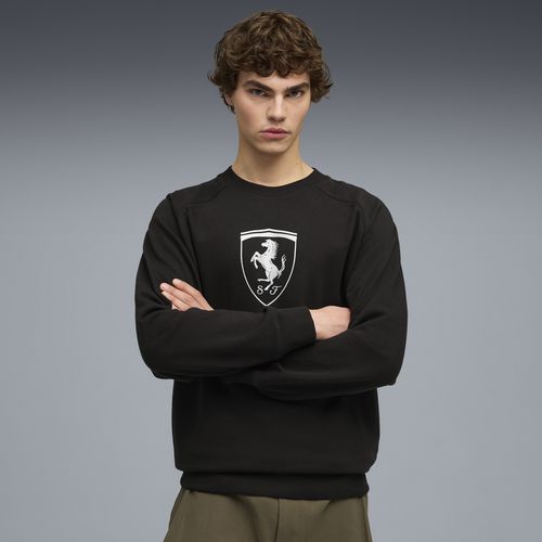 PUMA Ferrari Tonal Shield CN Men in Black, Size XS