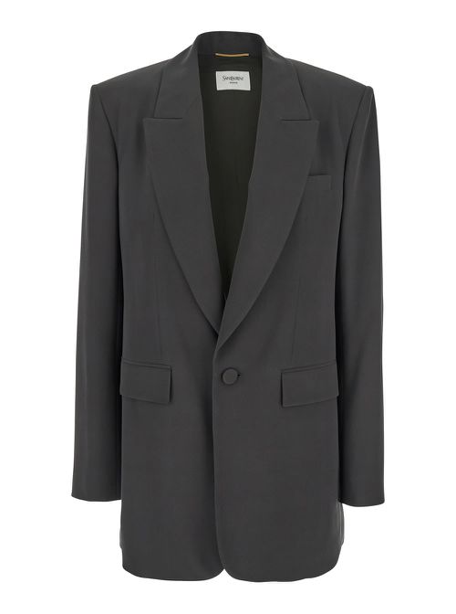 Veste Tailleur Hyper Crepe Mousse De Soie