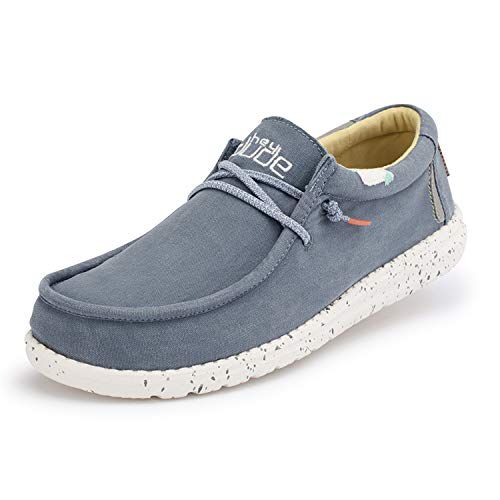 Hey Dude Men's Wally Linen Iron