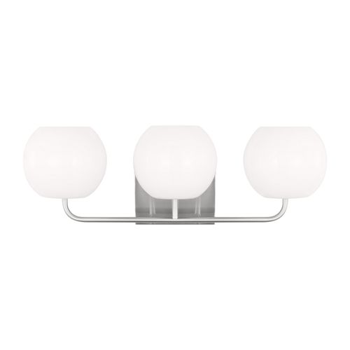 Brushed Steel Bathroom Vanity Light from the Rory Collection
