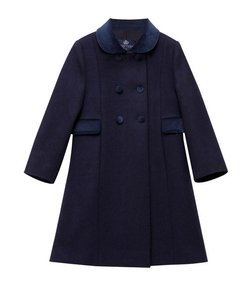 Wool Double-Breasted Coat