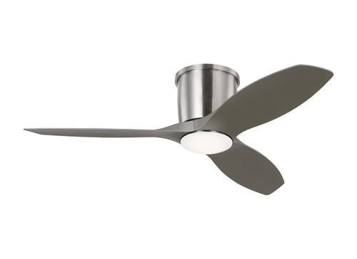 Brushed Steel 44" Ceiling Fan from the Titus Collection