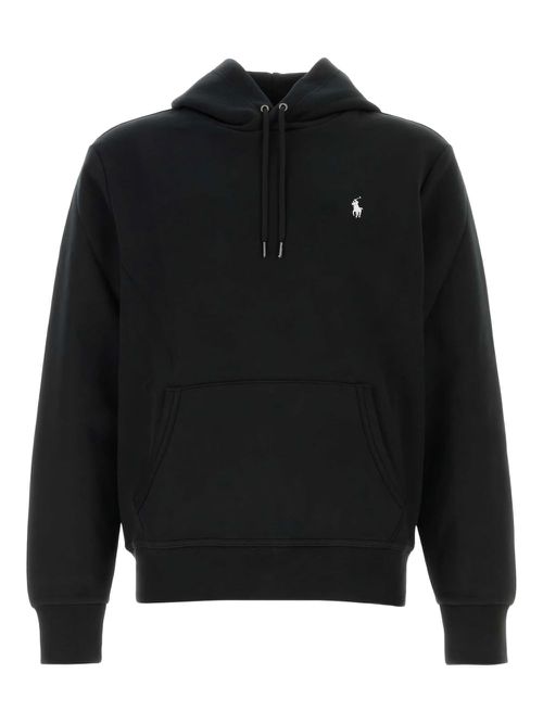 Polo Ralph Lauren embroidered-logo hoodie - Black