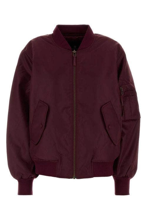 Leon Bomber Jacket — Purple