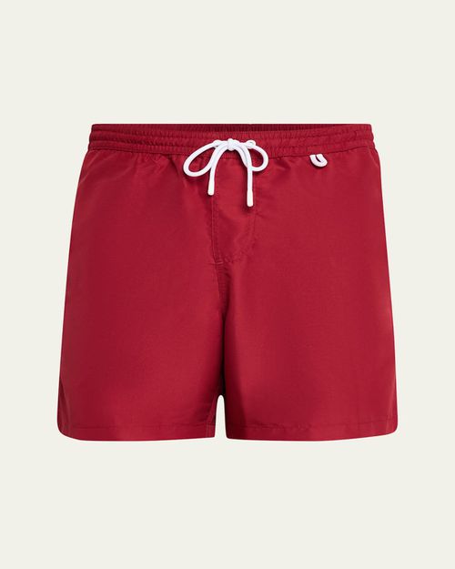 로로피아나 남성 Men's Bay Rapallo Swim Shorts BG_4961118_100491_MR0DL FROZEN REDCURRE