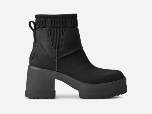 ® Women's Moxy Chelsea Leather Boots in Black