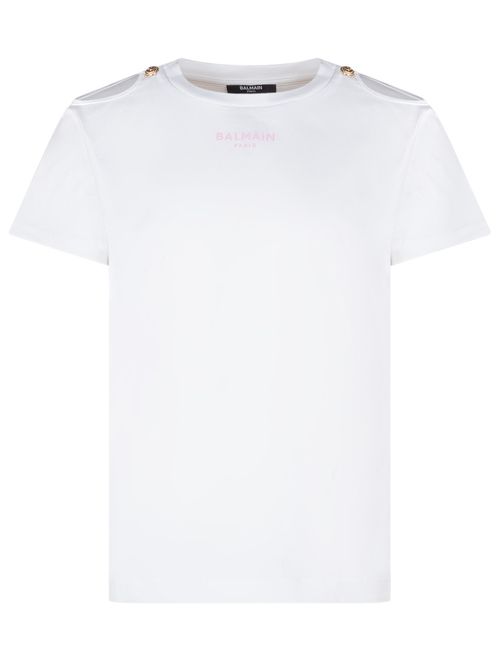 Kids White Logo T-Shirt